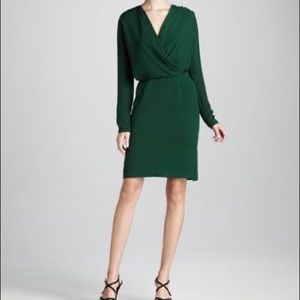 Raoul wrap effect dress